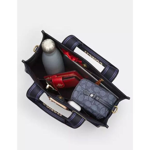 🔥🎁NWT! Coach Smith Tote Bag in Regenerate Cotton CCL68 Msrp:$428 - Picture 8 of 9